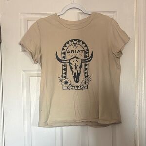 Ariat Tan Western Graphic Tee